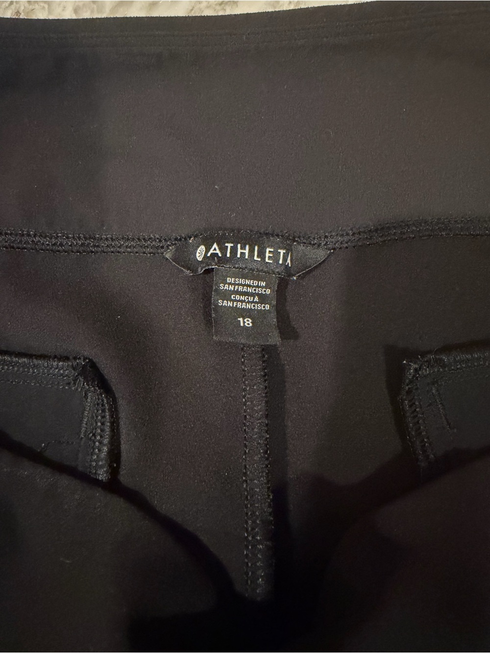 Athleta Black (size 18) Endless High Rise Pants - Picture 6 of 6